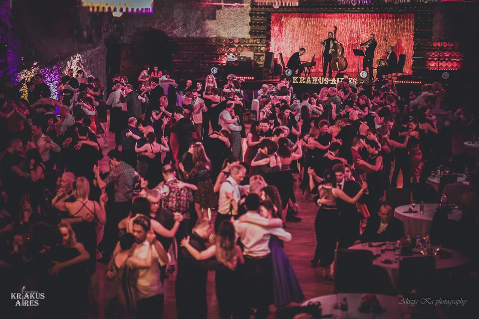 Cuarteto Re!Tango – live music at a milonga, Krakus Aires, Wieliczka